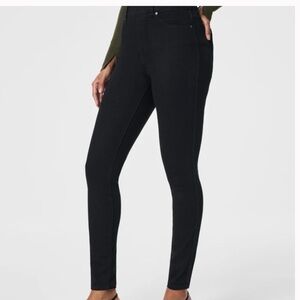 Spanx Black Skinny Jeans- Size M